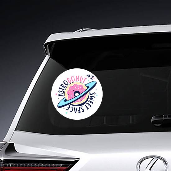 Astrodonut Sweet Space Sticker
