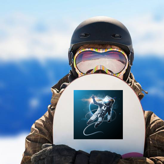 Astronaut In Space Sticker