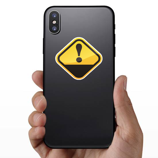 Attention Advert Sign Sticker