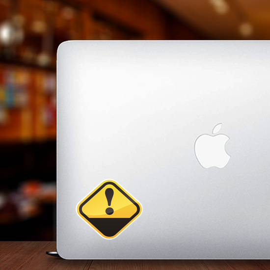 Attention Advert Sign Sticker