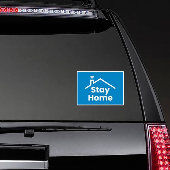 Quarantine Stay Home Sticker