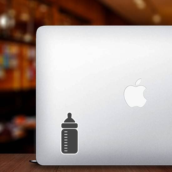 Baby Bottle Icon Sticker