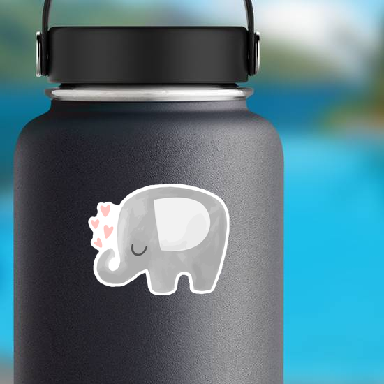 Baby Elephant Sticker