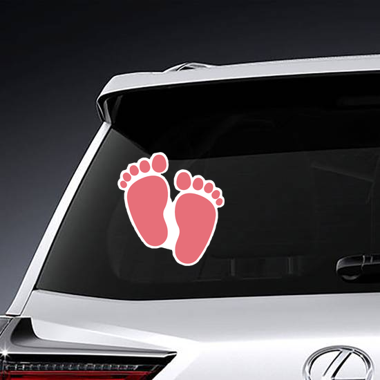 Baby Foot Print Sticker