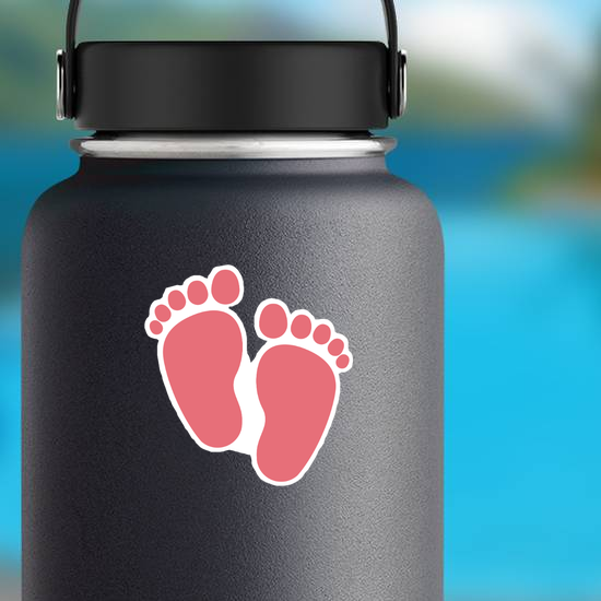 Baby Foot Print Sticker