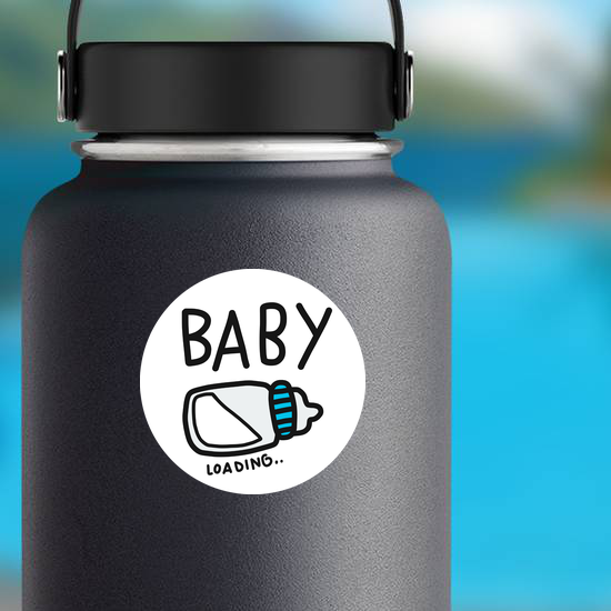 Baby Loading Sticker
