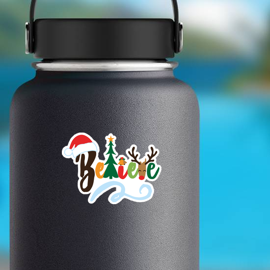 Believe - Christmas Elements Sticker