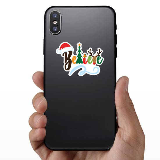 Believe - Christmas Elements Sticker