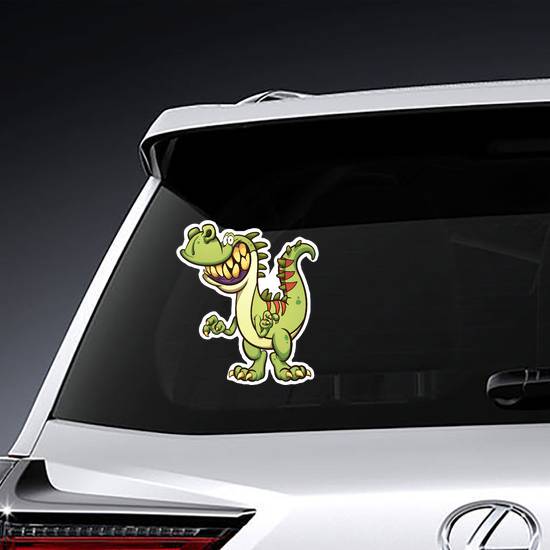 Big Toothy Smile Dinosaur Sticker