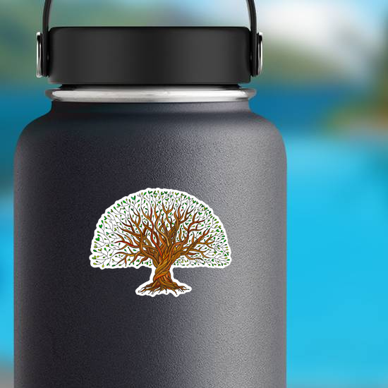 Big Tree With Roots Sticker