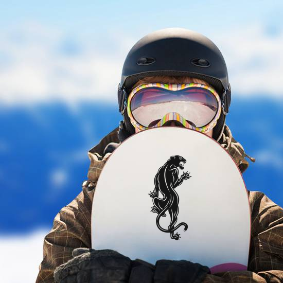 Black Tribal Tiger Sticker