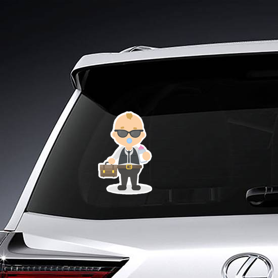 Boss Baby Boy Sticker