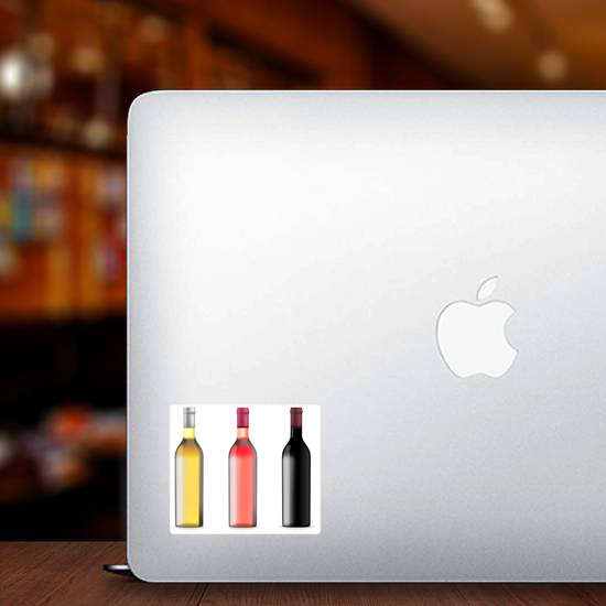 Bottles Of Wine Sticker