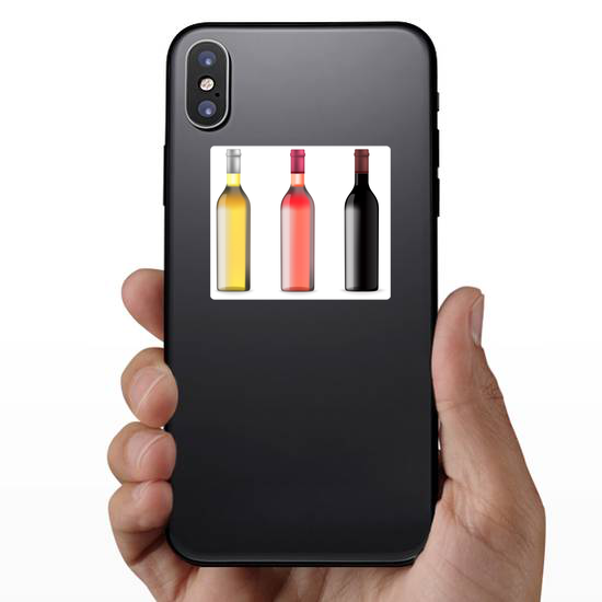 Bottles Of Wine Sticker