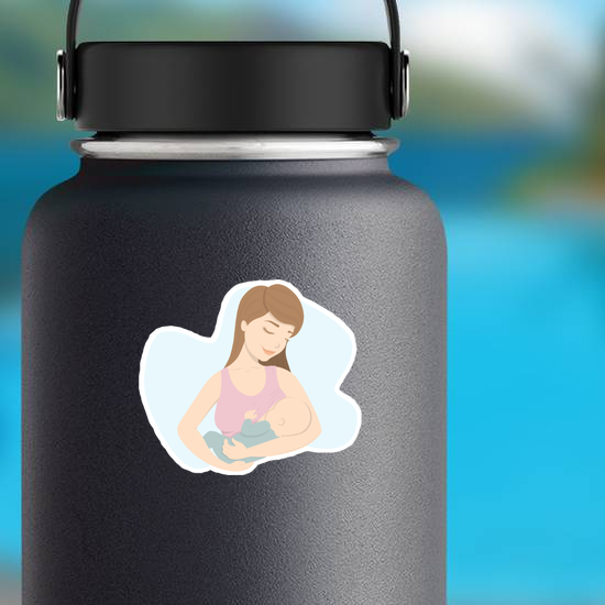 Breastfeeding Mother Sticker