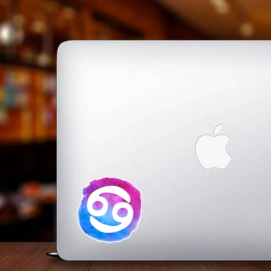 Cancer Sign Watercolor Sticker