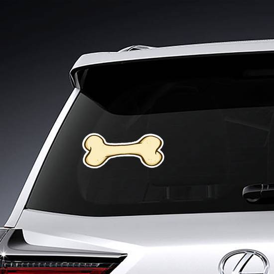 Cartoon Dog Bone Sticker