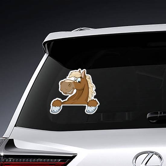 Cartoon Horse Sticker