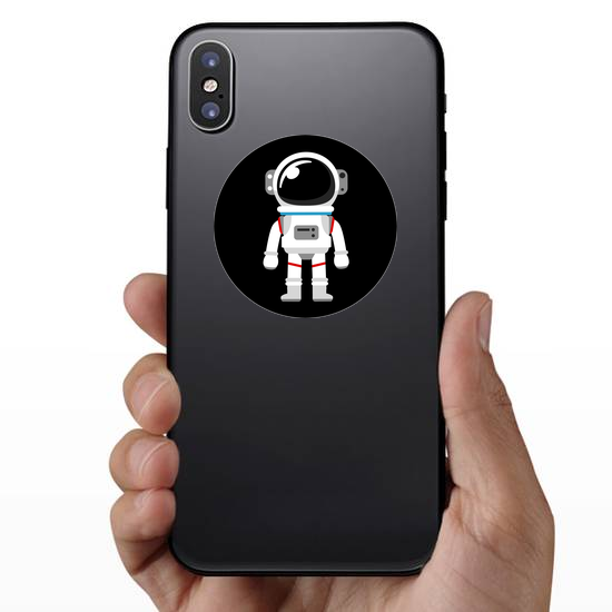 Cartoon Space Suit Sticker