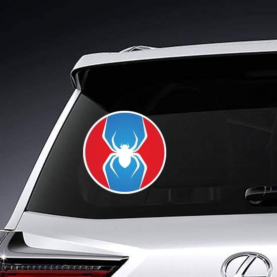 Circle Spider Logo Sticker