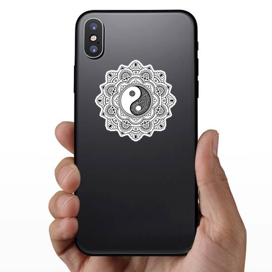 Circular Pattern In Form Of Mandala For Henna Sticker