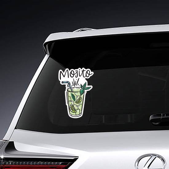 Classic Cocktail Mojito Sticker example