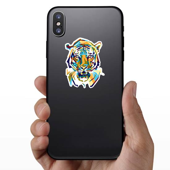 Colorful Tiger Sticker