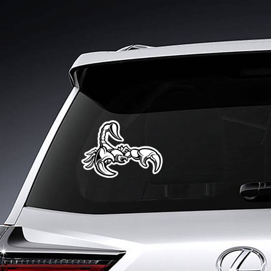 Comic Scorpion Sticker example