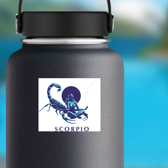 Constellation Of The Scorpion Sticker