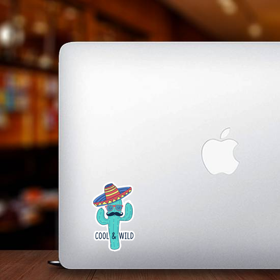Cool & Wild Cactus Sticker