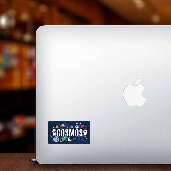 Cosmos Space Icons Sticker