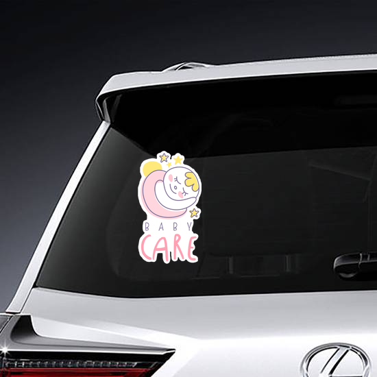 Cute Baby Care Sticker