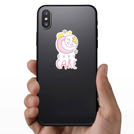 Cute Baby Care Sticker