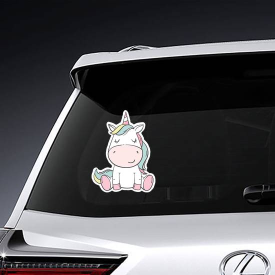 Cute Baby Unicorn Sticker