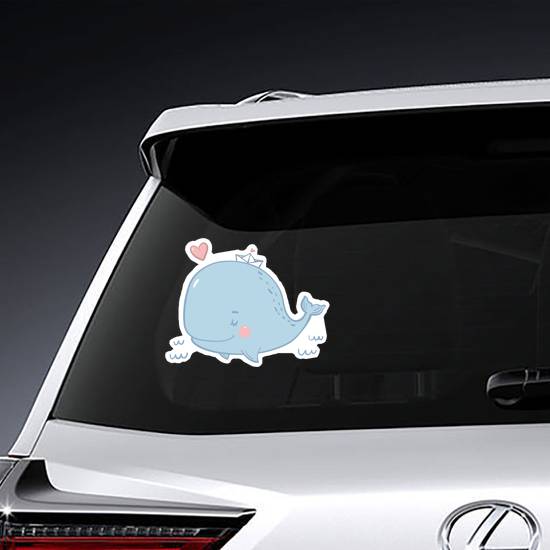 Cute Baby Whale Sticker