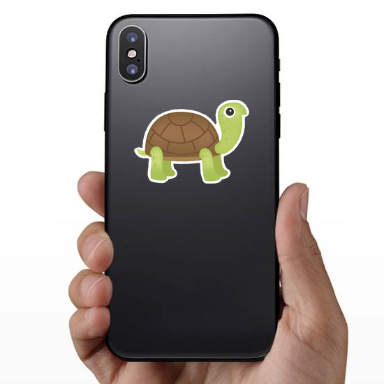 Cute Green Turtle Sticker
