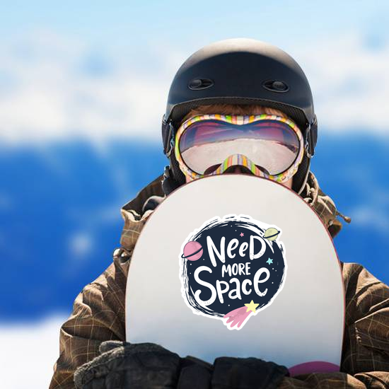 Cute Need More Space Sticker