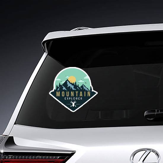 Deer Mountain Explorer Sticker