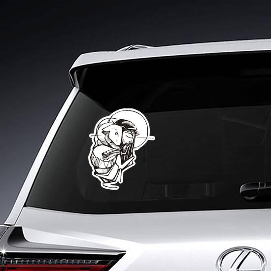 Lamb God White Bands Automotive Decal//Bumper Sticker