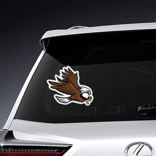 Eagle Mascot Style Sticker