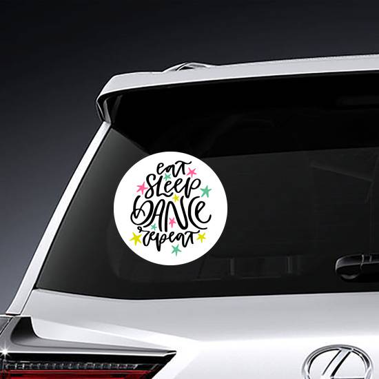 Eat Sleep Dance Repeat Sticker