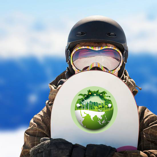 Eco Friendly And Renewable Energy Sticker