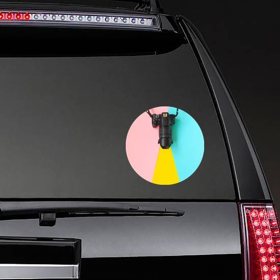 Fashion Film Camera Colorful Photography Sticker example