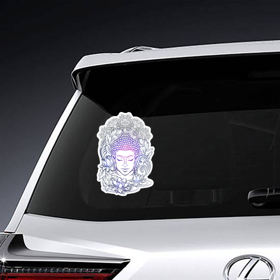 Enlightening Buddha Purnima Sticker