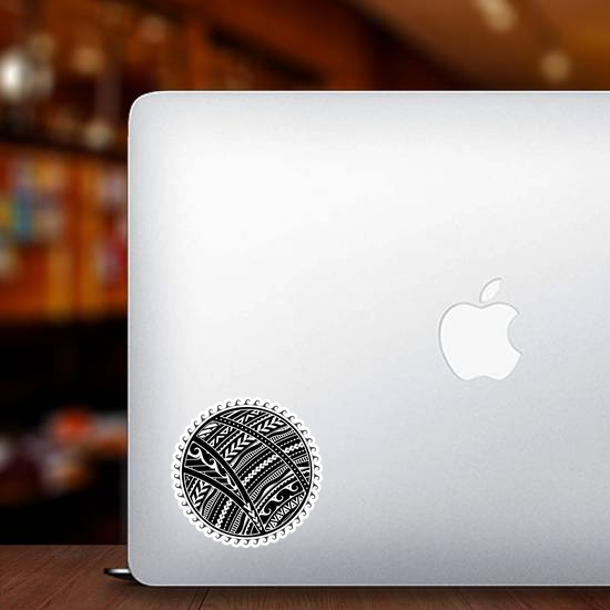 Ethnic Maori Style Tribal Sun Sticker