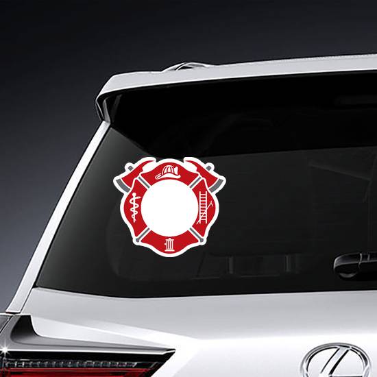 Fire Department Symbol Sticker