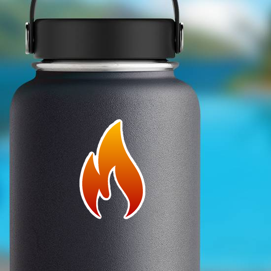 Fire Logo Flames Sticker