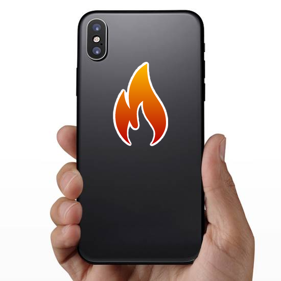 Fire Logo Flames Sticker