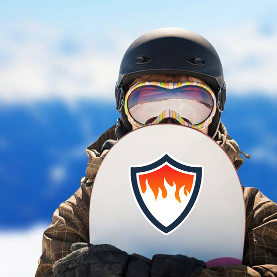 Fire Shield Sticker
