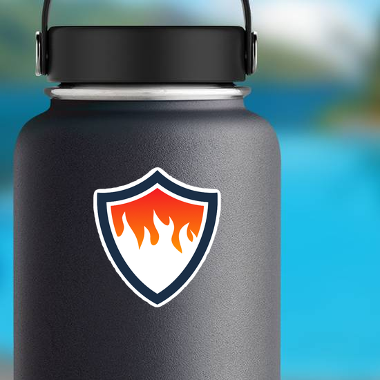 Fire Shield Sticker